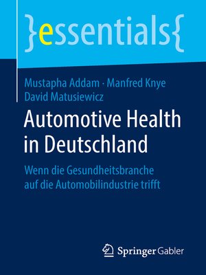 cover image of Automotive Health in Deutschland